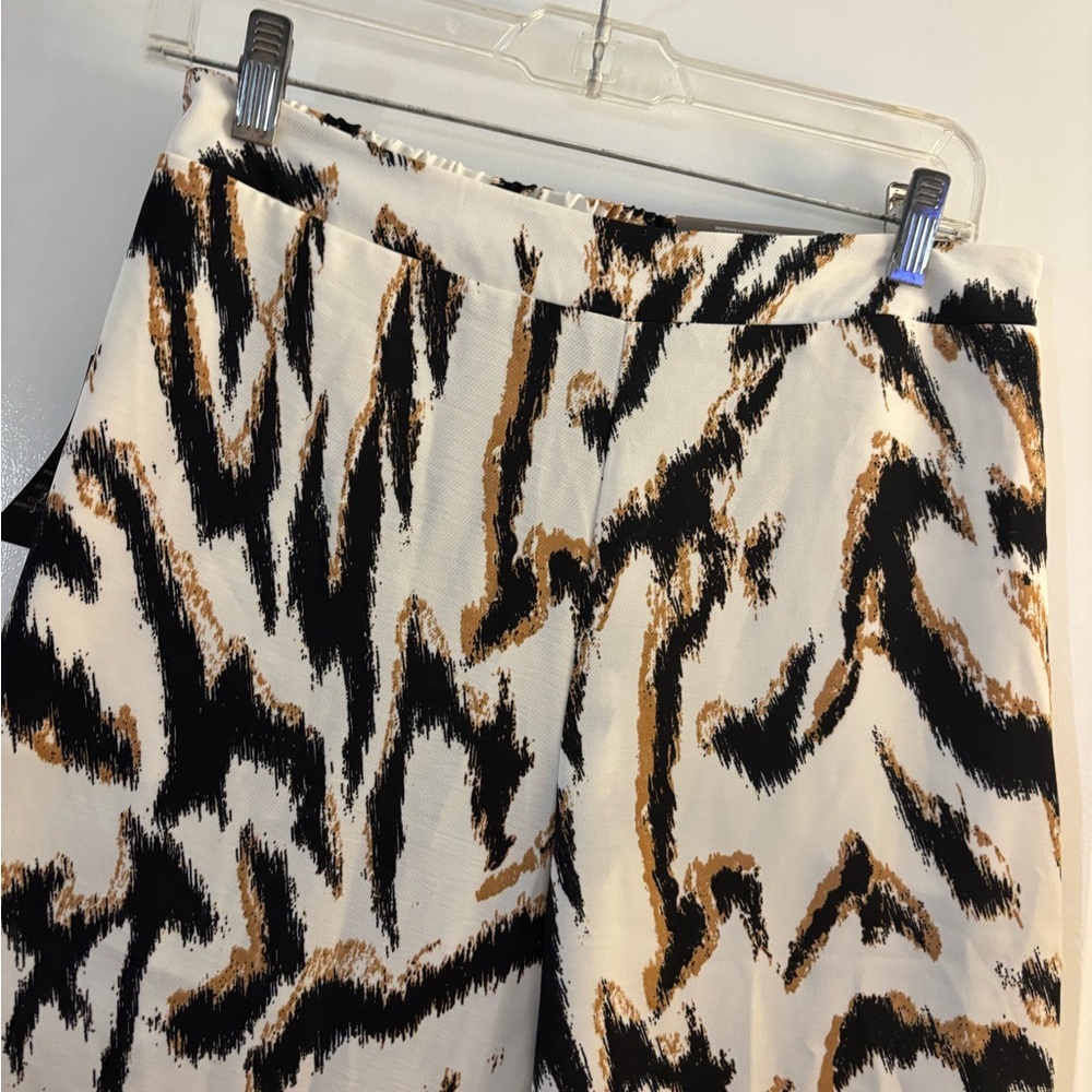 Bold Elements Animal Printed Wide-Leg Pants sz Small NWT - Picture 9 of 11